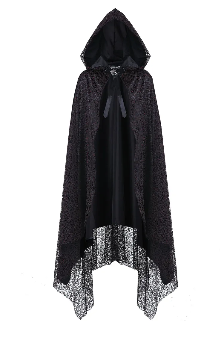 Gothic long cape gothic hooded cloak BW052