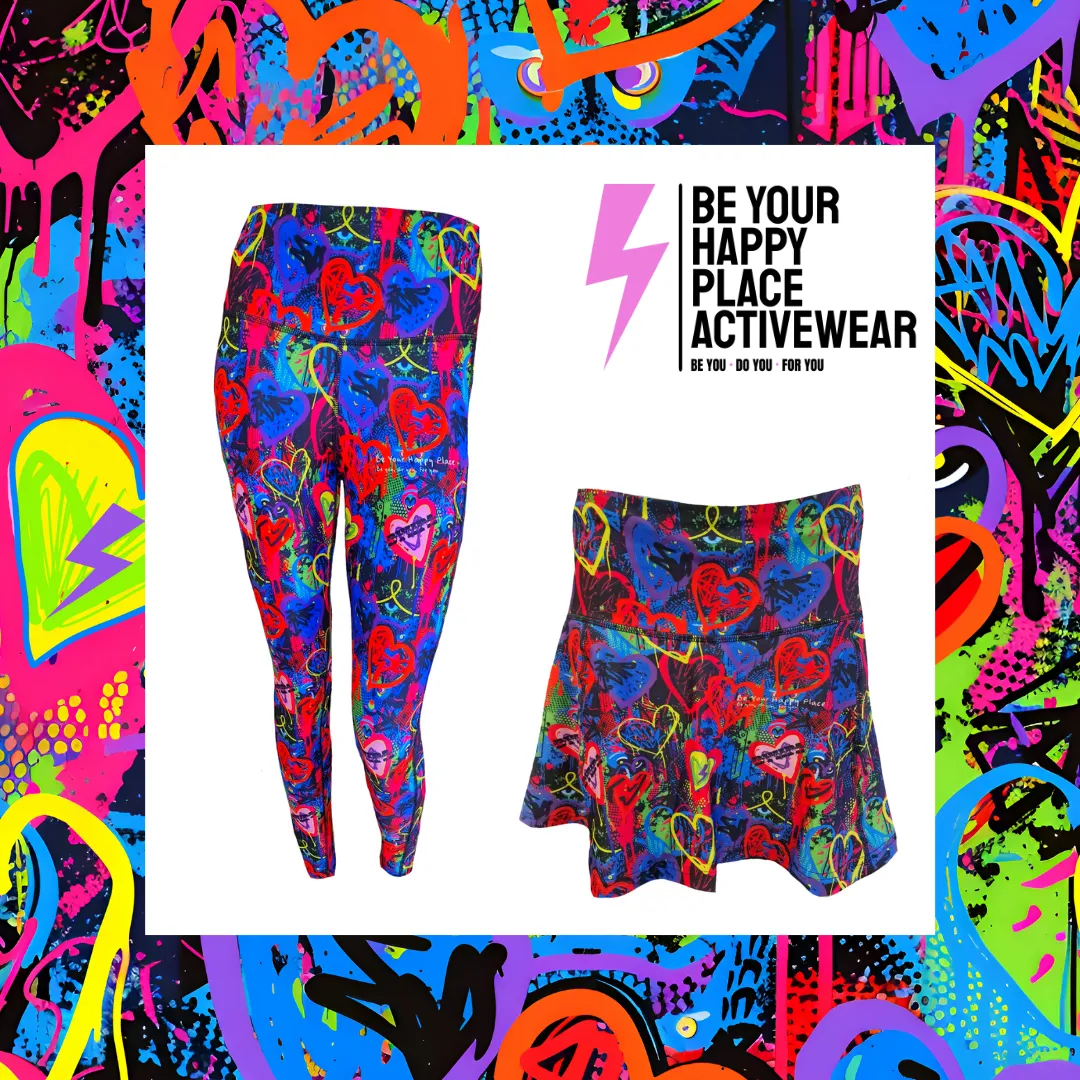 GRAFFITI HEART-IST LEGGINGS