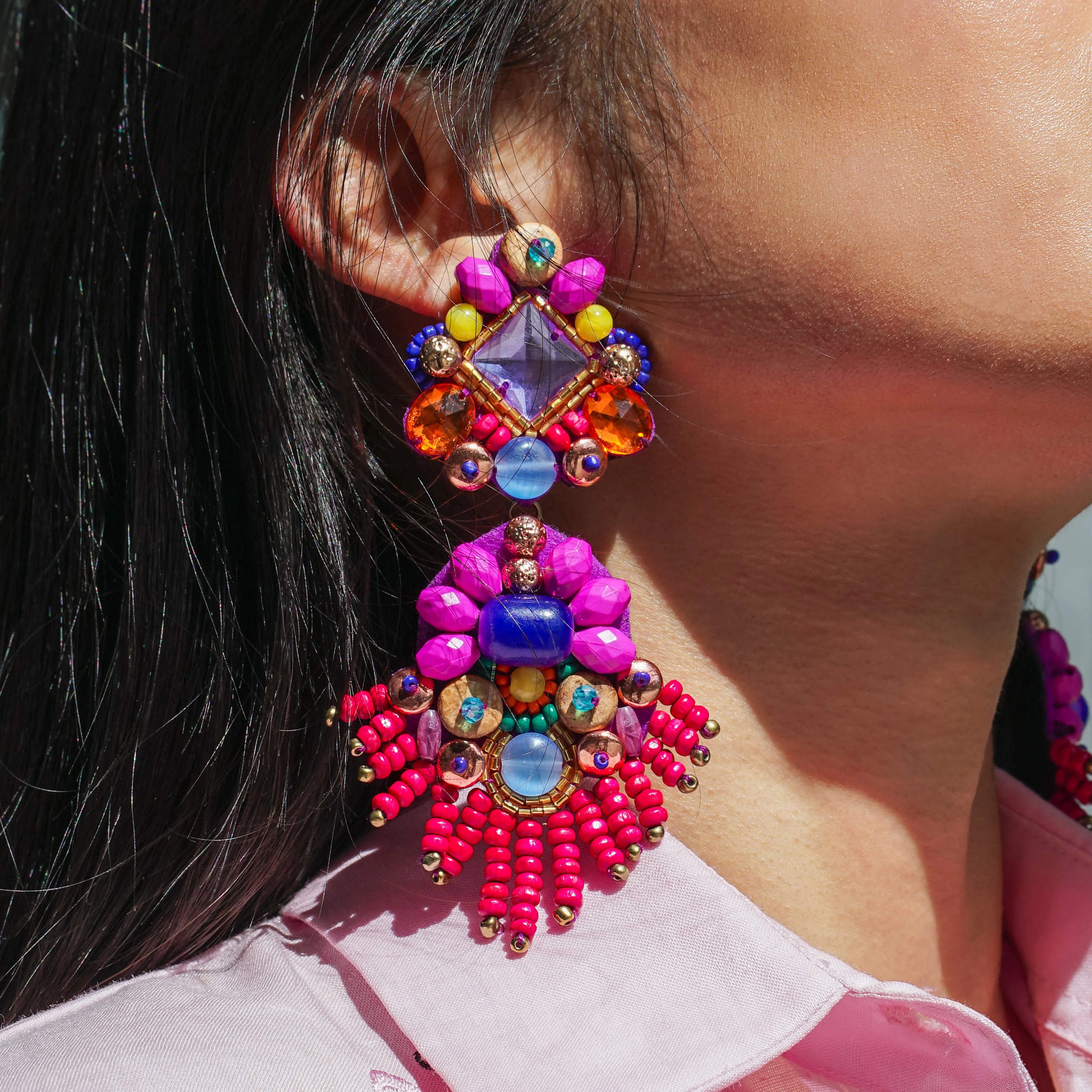 Graziella Beaded Earrings