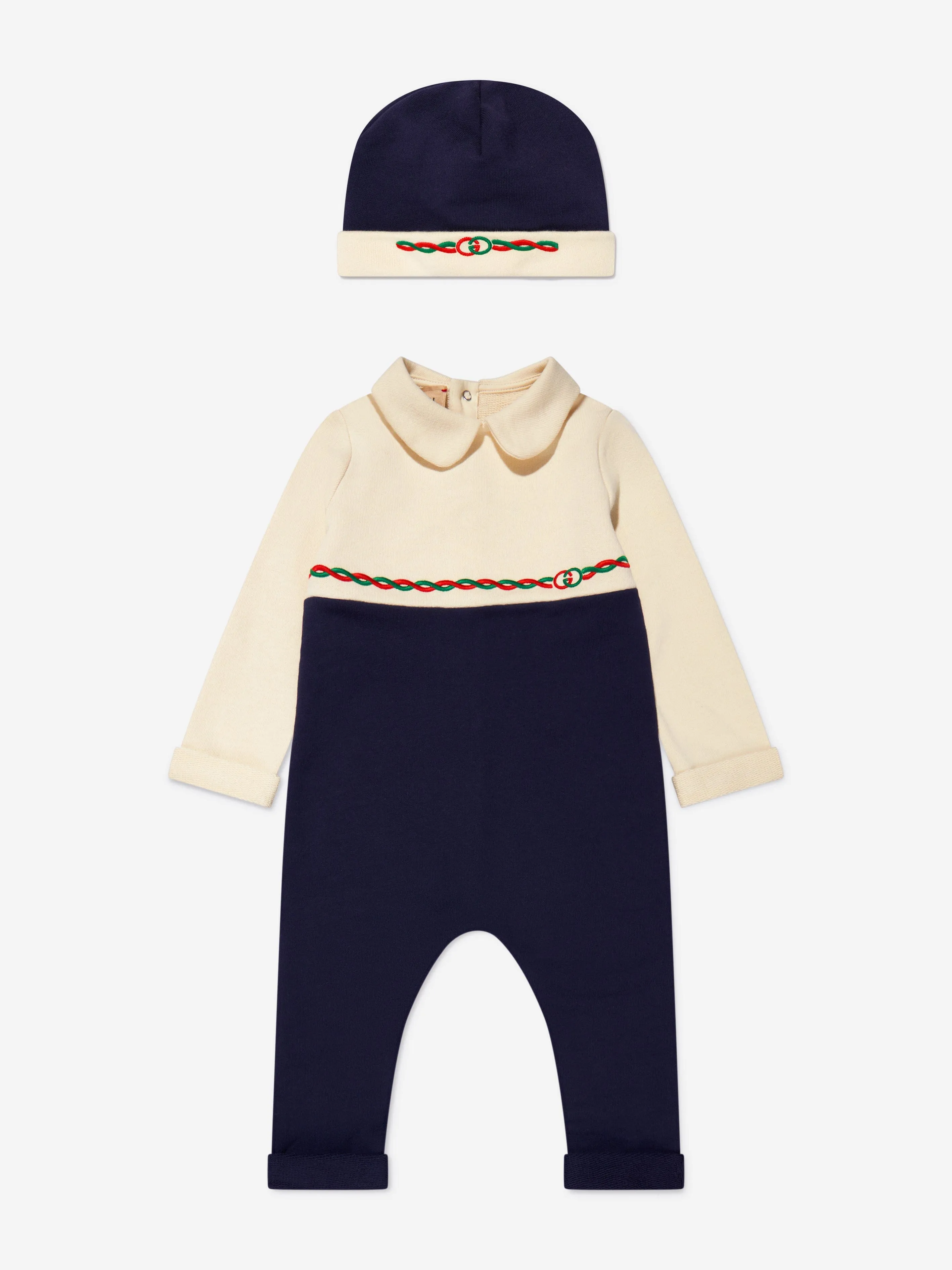 Gucci Baby Boys Romper Gift Set (2 Piece)