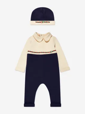 Gucci Baby Boys Romper Gift Set (2 Piece)