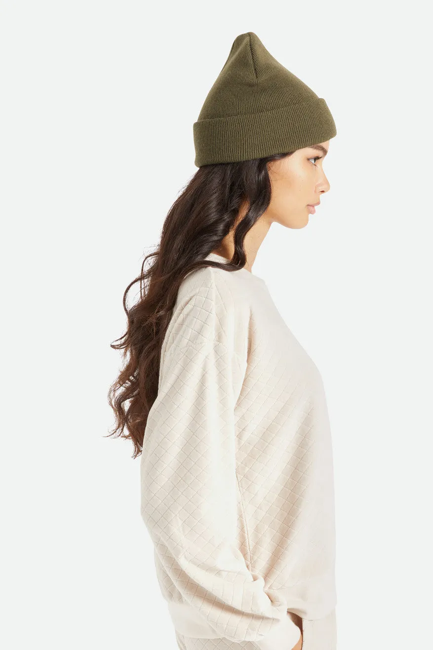 Harbor Beta Watch Cap Beanie - Military Olive