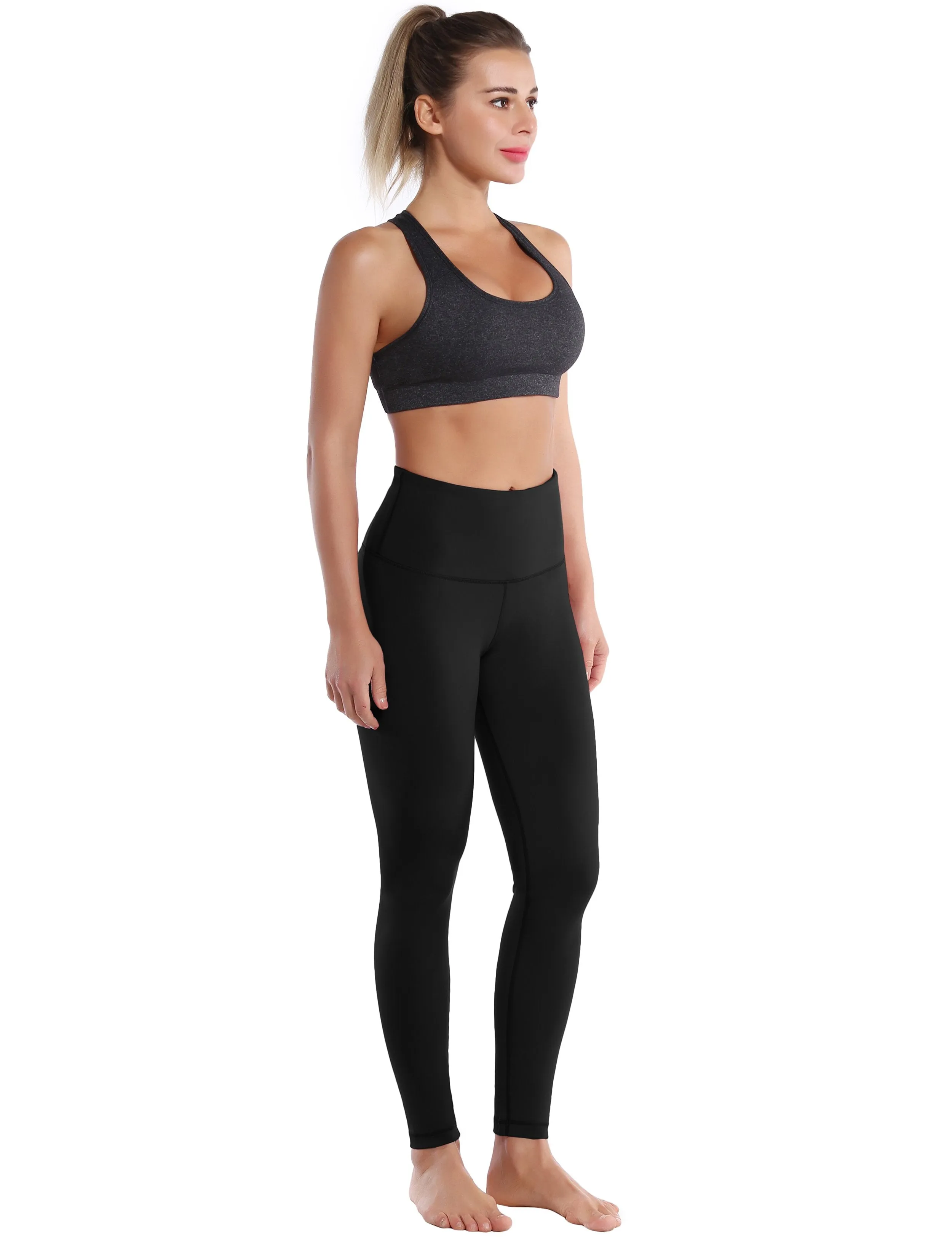 High Waist Jogging Pants black ins_Jogging