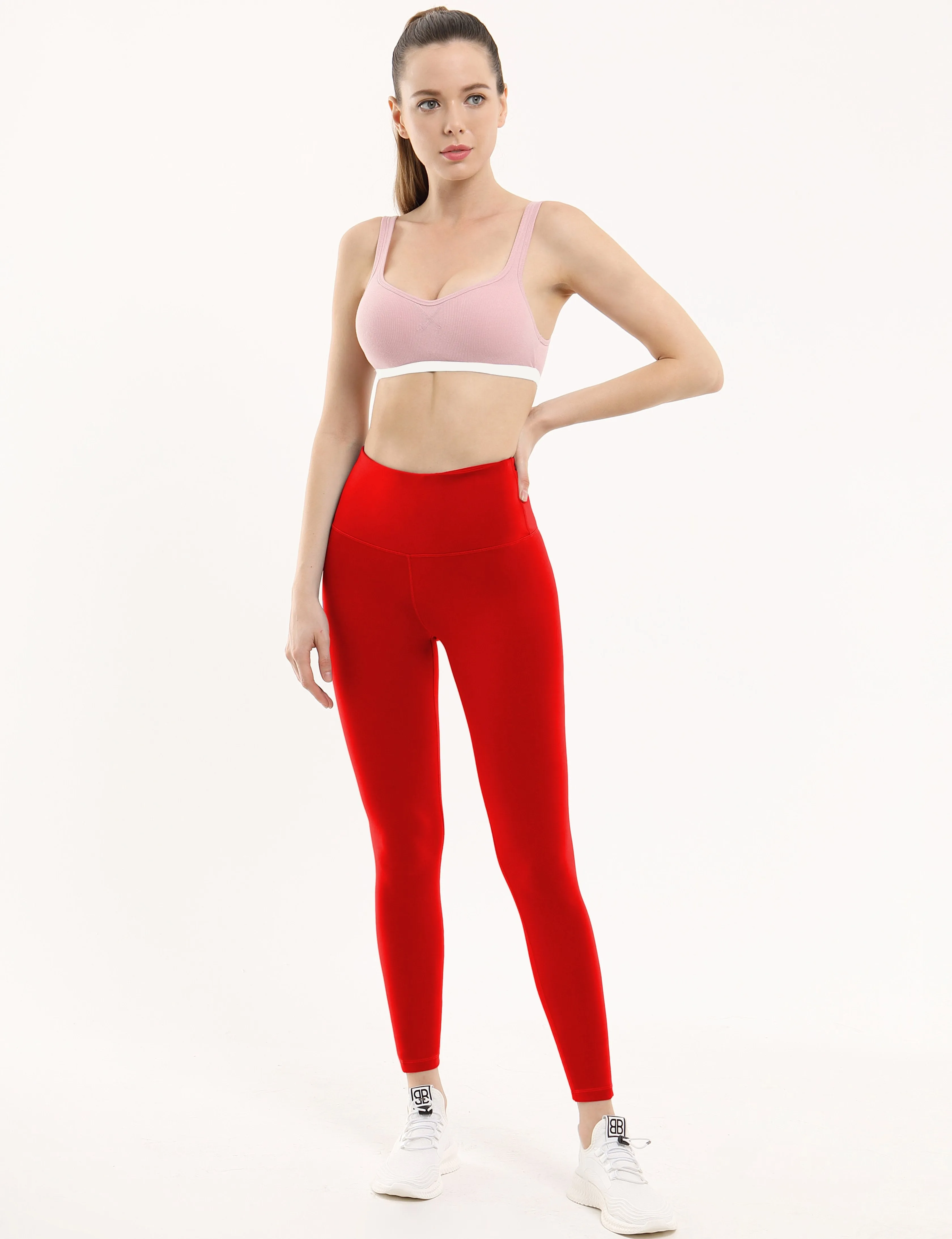 High Waist Jogging Pants scarlet ins_Jogging