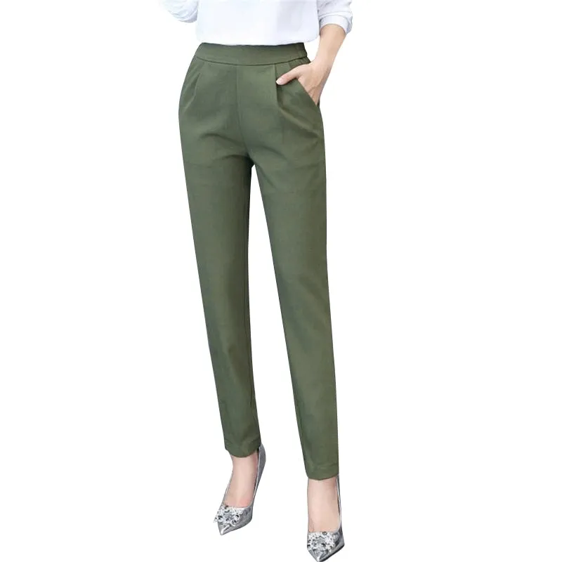 High Waist Stretch Pants