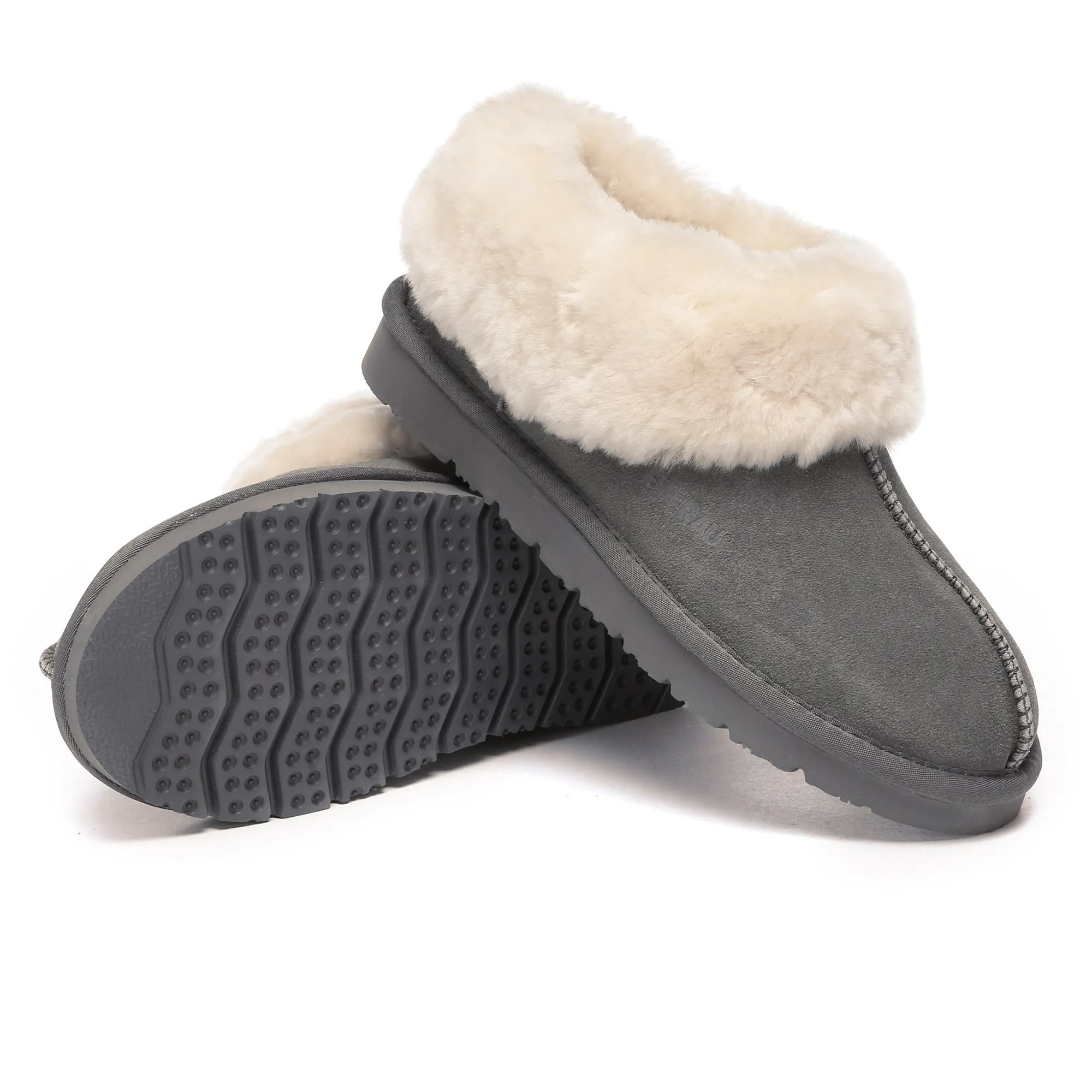 Homey Sheepskin Winter Slippers