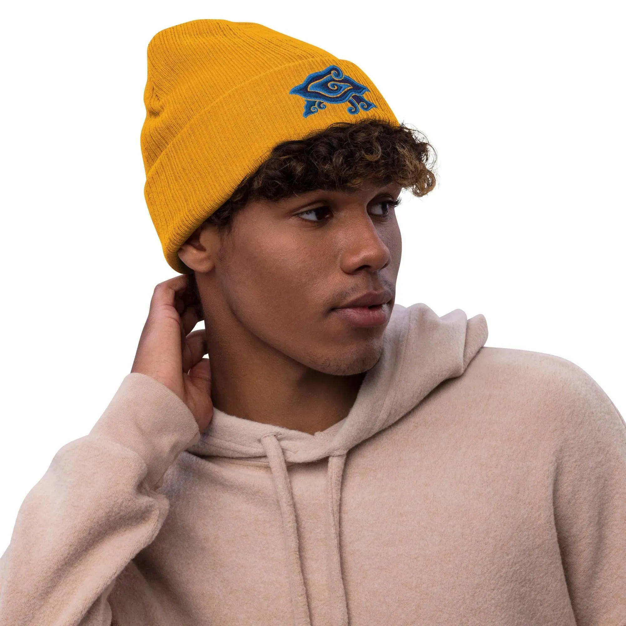 Indonesian Mendung Embroidered Beanie