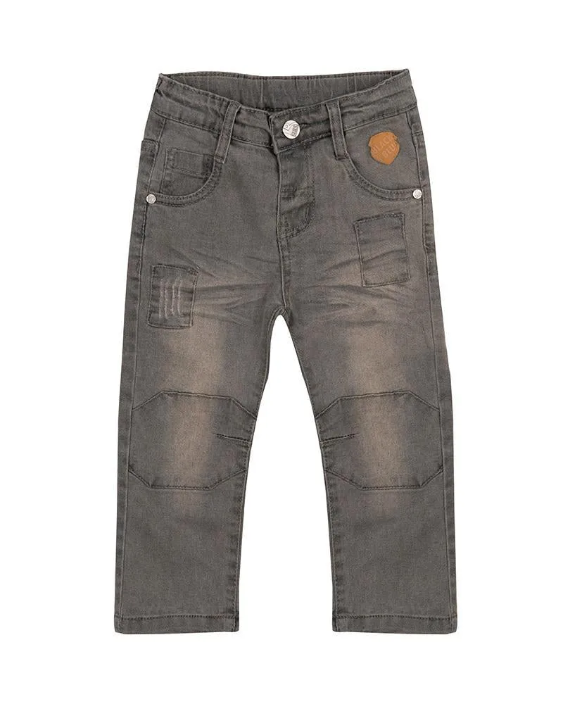 Jeans Stephan Bebé Denim gris Black and Blue