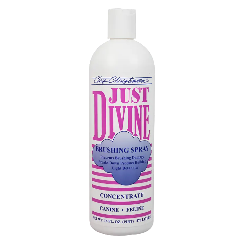 Just Divine Brushing Spray Concentrate 16oz by Chris Christensen