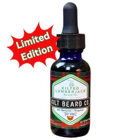 Kilted Lumberjack- Holiday Limited Edition- Premium Beard Oil | Cedarwood & Cinnamon