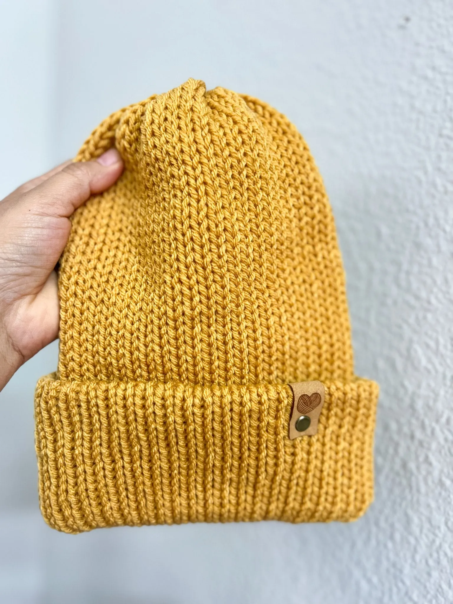 Knitted beanie