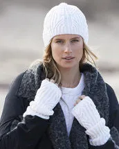 Knitting Pattern Brioche Beanie & Mitts