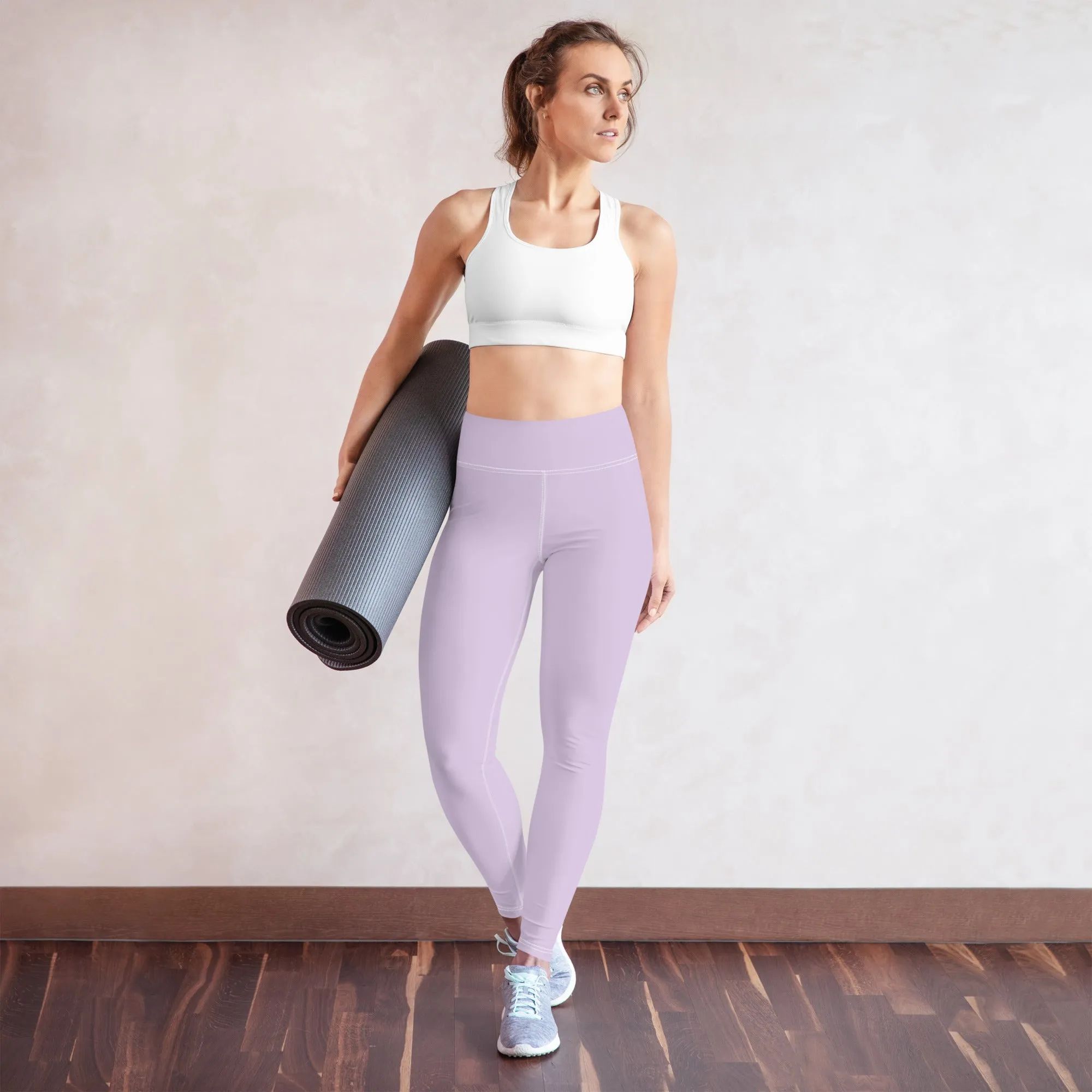 Lavender Love Yoga Leggings lioness-love