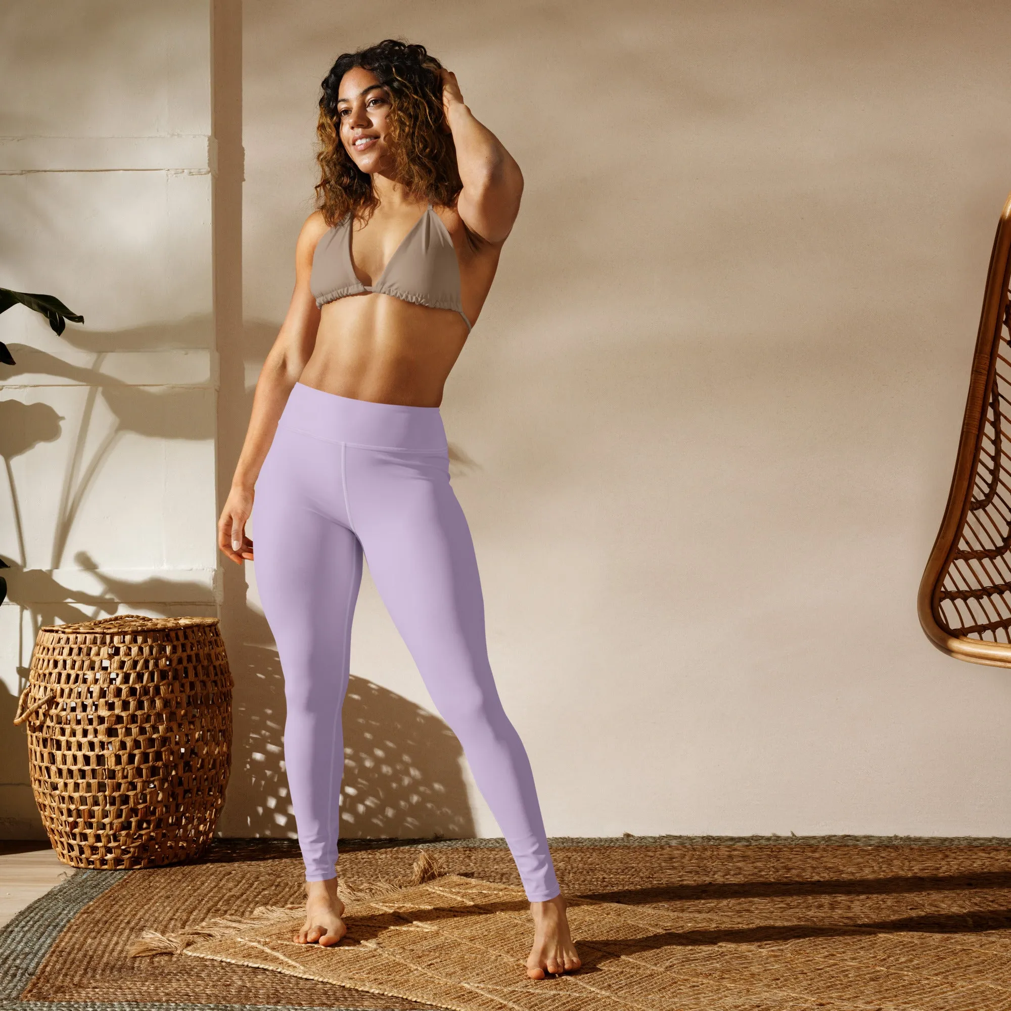 Lavender Love Yoga Leggings lioness-love