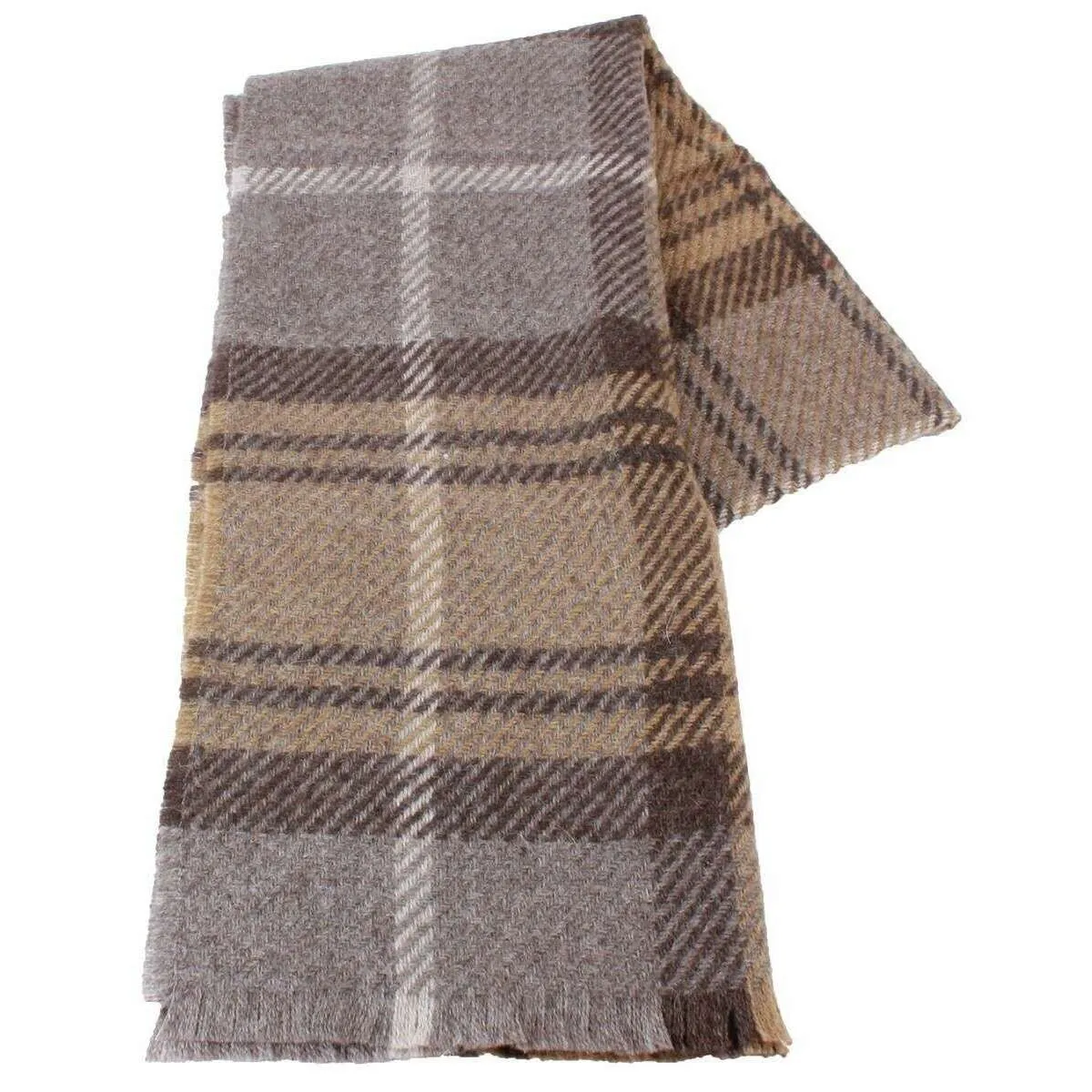 Locharron of Scotland Fearne Cranston British Wool Scarf - Taupe