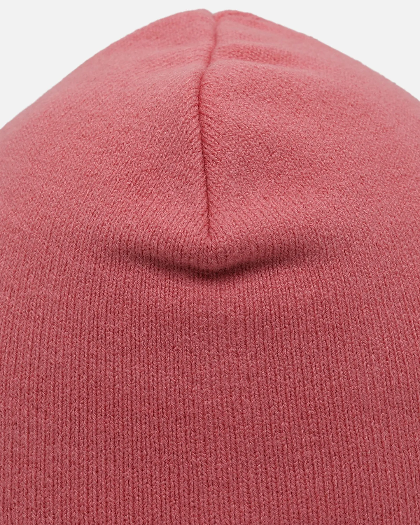 Loiter Hybrid Skull Knit Beanie Pink