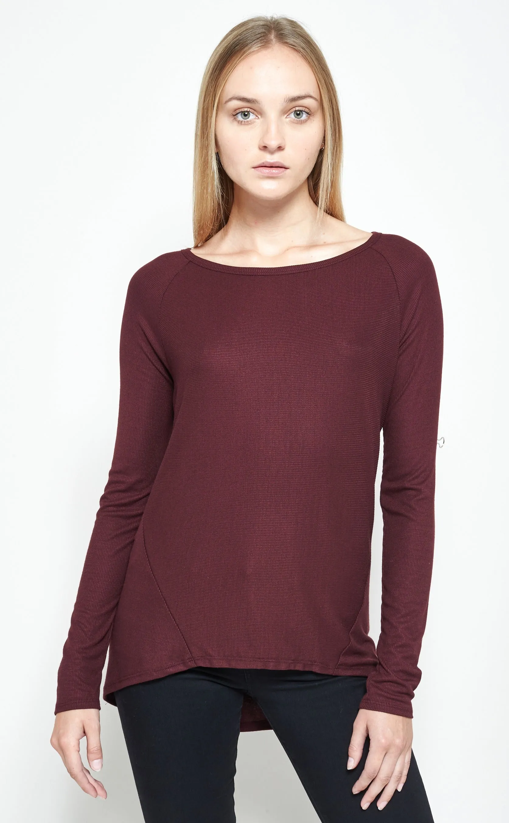 Long Sleeve Raglan Top