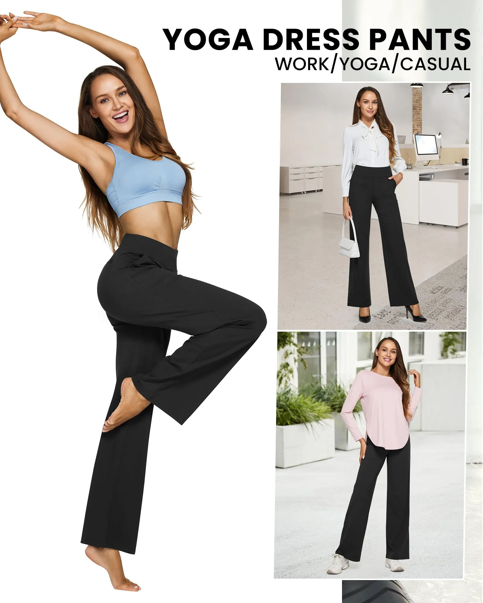 Loose High-Waist Business Casual Pants 33