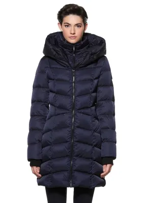 Macha Stylish Puffer Navy