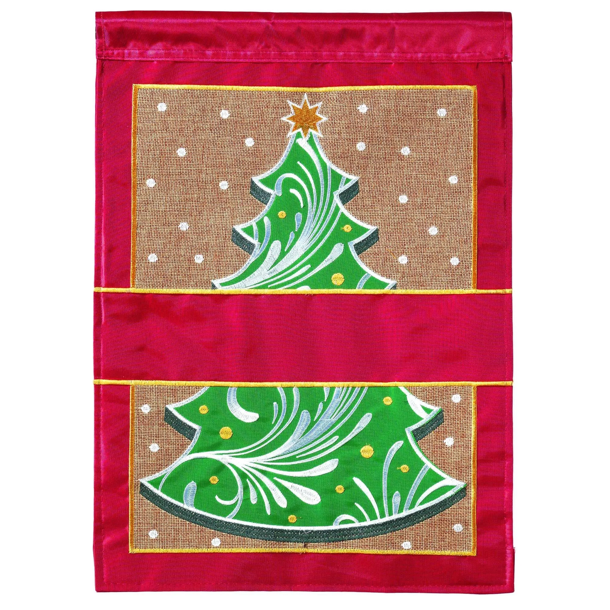 Magnolia Garden Flag - Christmas Tree