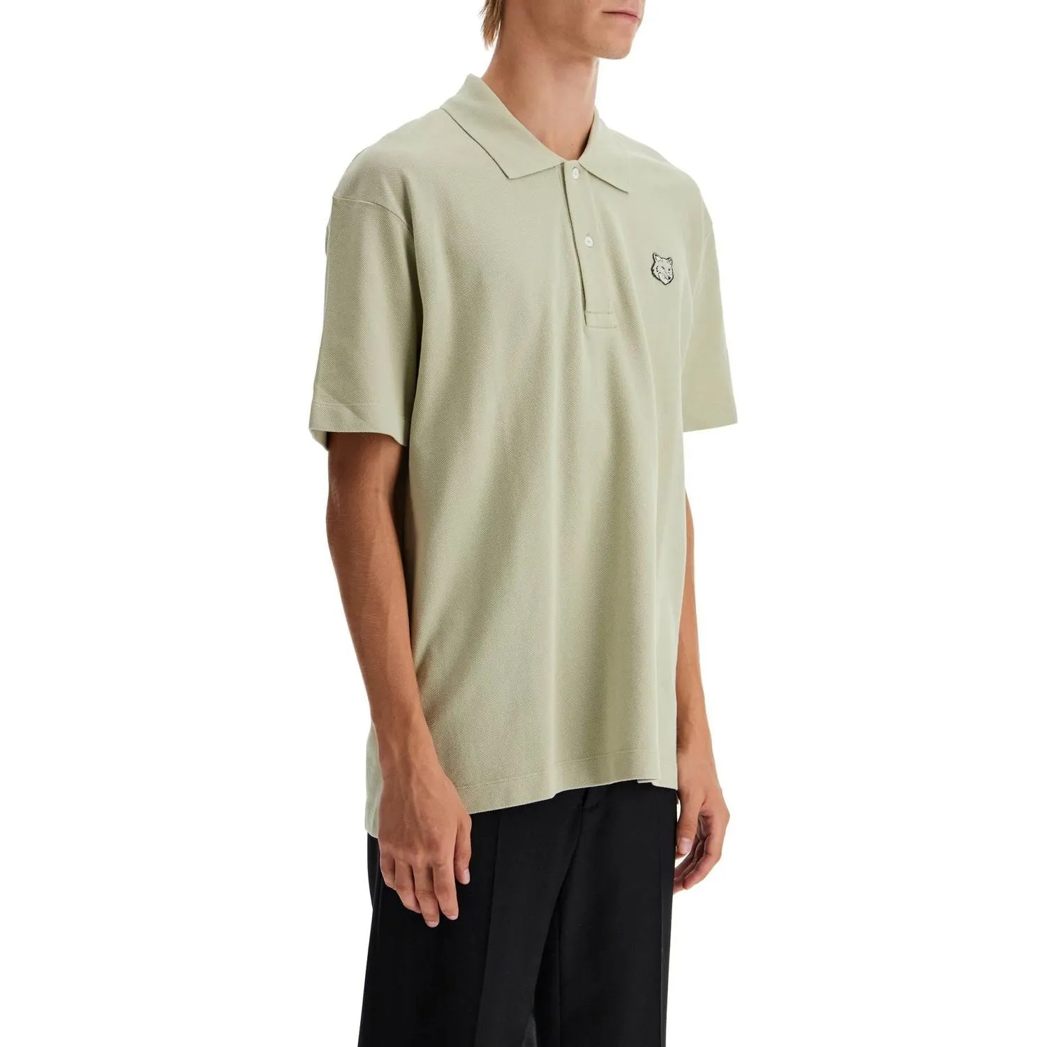 Maison Kitsune 'bold fox head comfort fit polo shirt