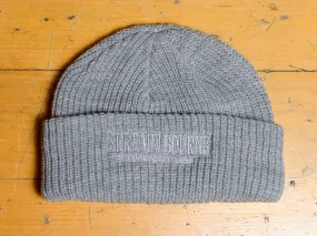 Manchester Lane Cable Beanie - Grey Marle