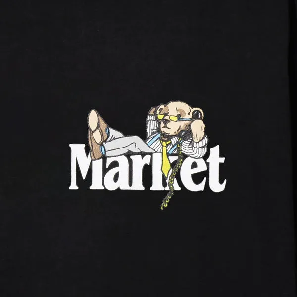 Market Better Call Bear T-Shirt - Black