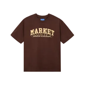 Market Super Market T-Shirt - Brown