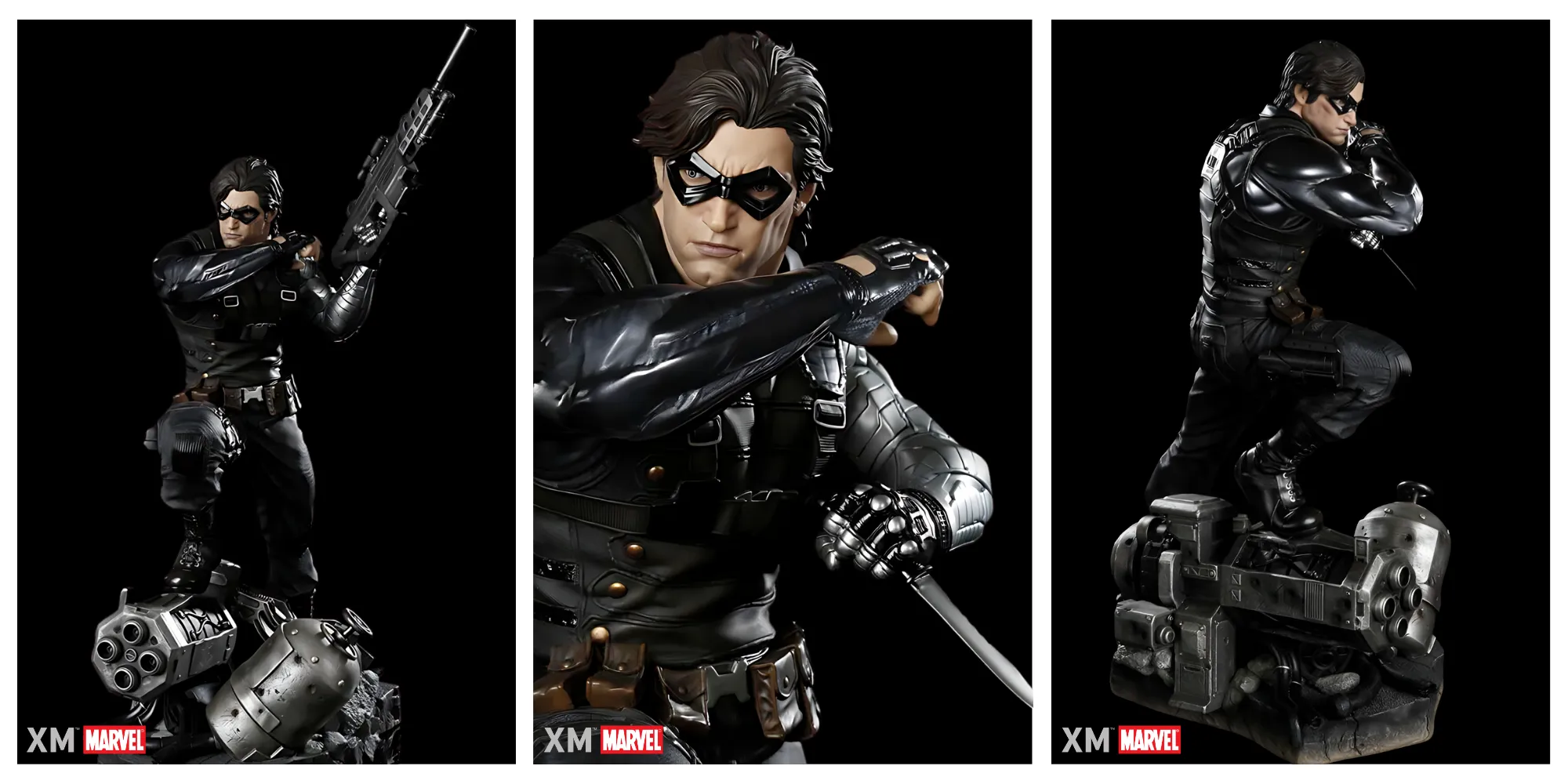 Marvel Comics : Winter Soldier Premium 1:4 Statue (ES : 500)