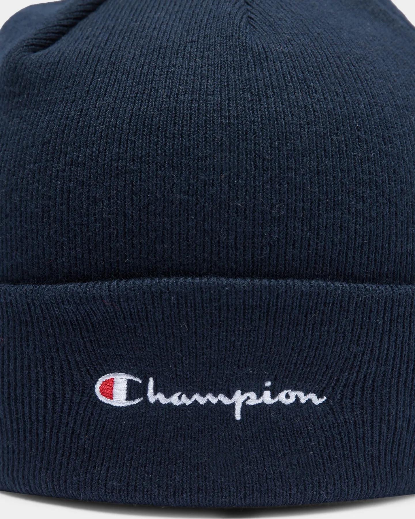 Men's Champion Script Beanie Navy