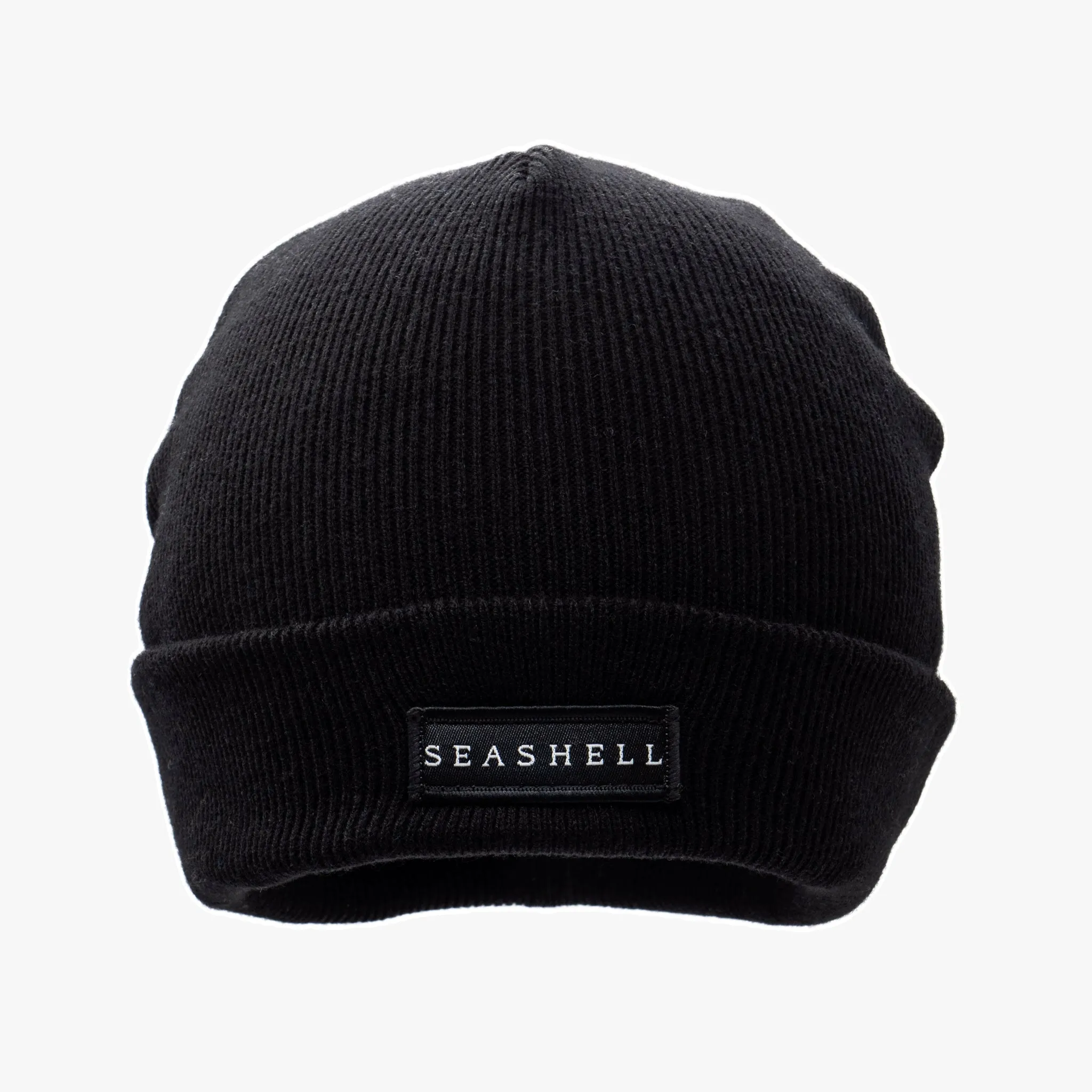 Merino Wool Beanie Black