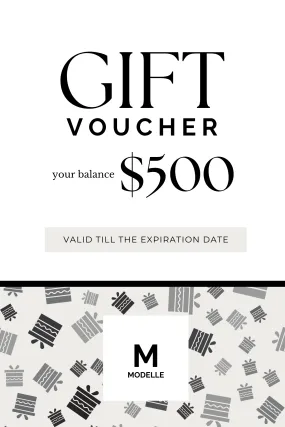 Modelle Premium Gift Card