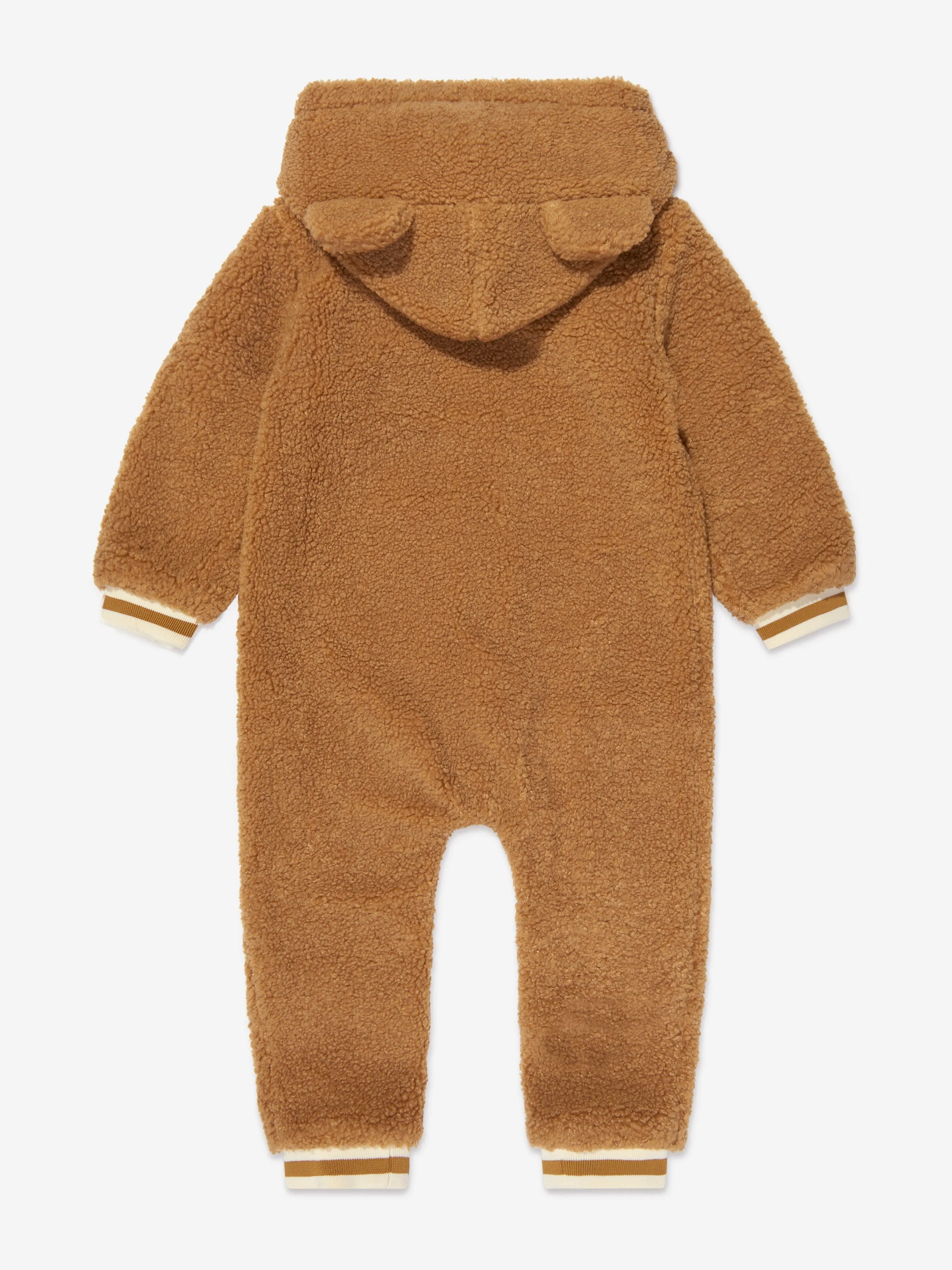 Moschino Baby Teddy Bear Romper in Brown