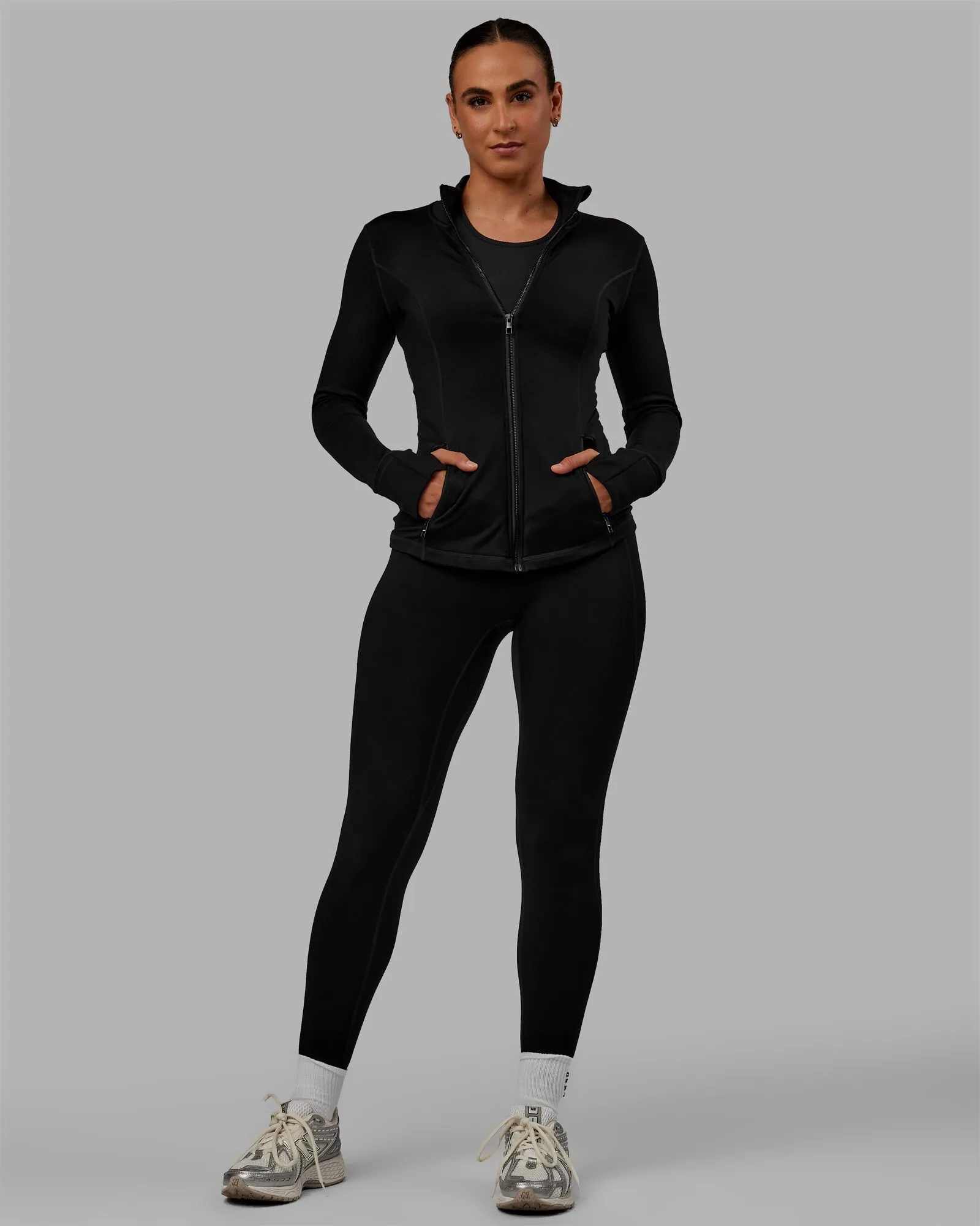 Motion Full Length Thermal Leggings - Black