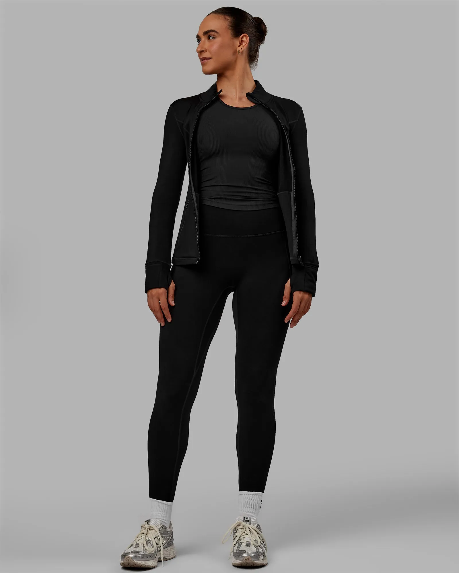 Motion Full Length Thermal Leggings - Black