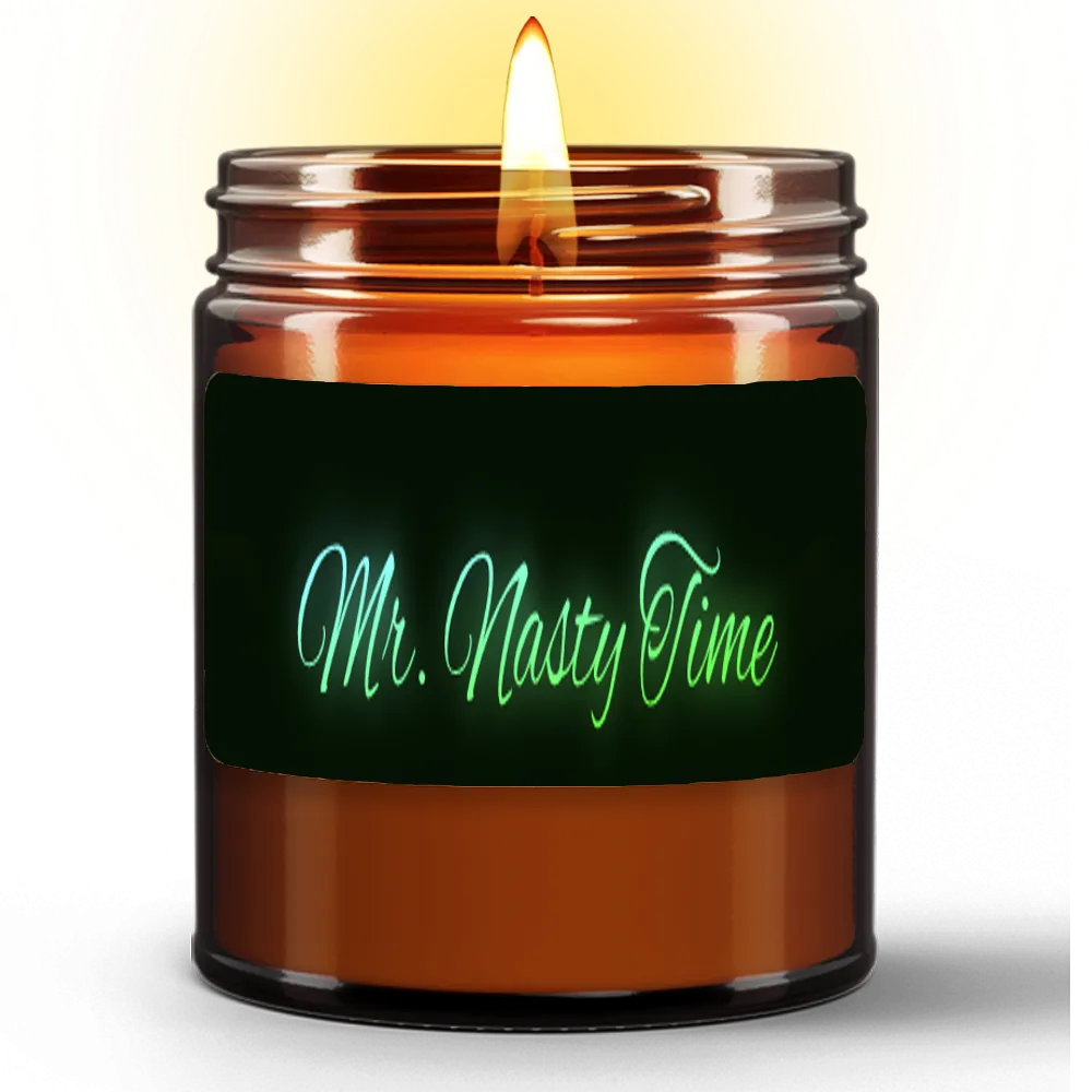 Mr. Nasty Time Coconut Dream Natural Wax Candle (9oz)