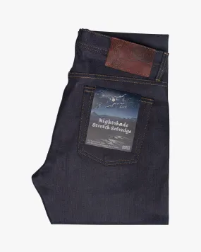 Naked & Famous Weird Guy Regular Tapered Mens Jeans - Nightshade Stretch Selvedge / Indigo