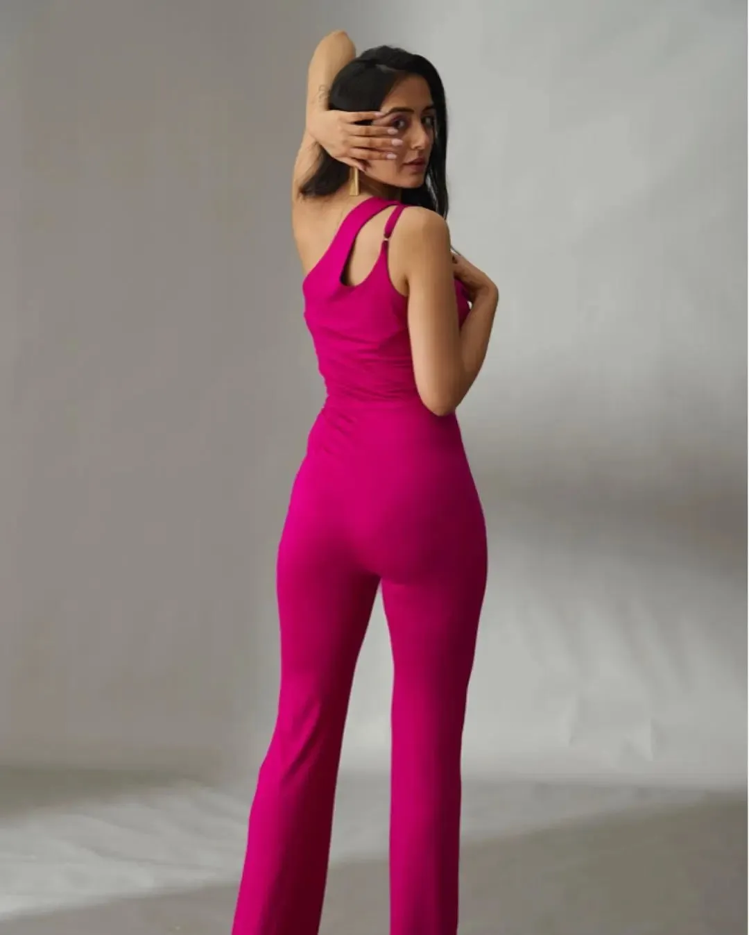 One Shoulder Naila Jumpsuit