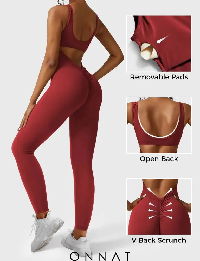 Onnat Lizvette V-Back Jumpsuit