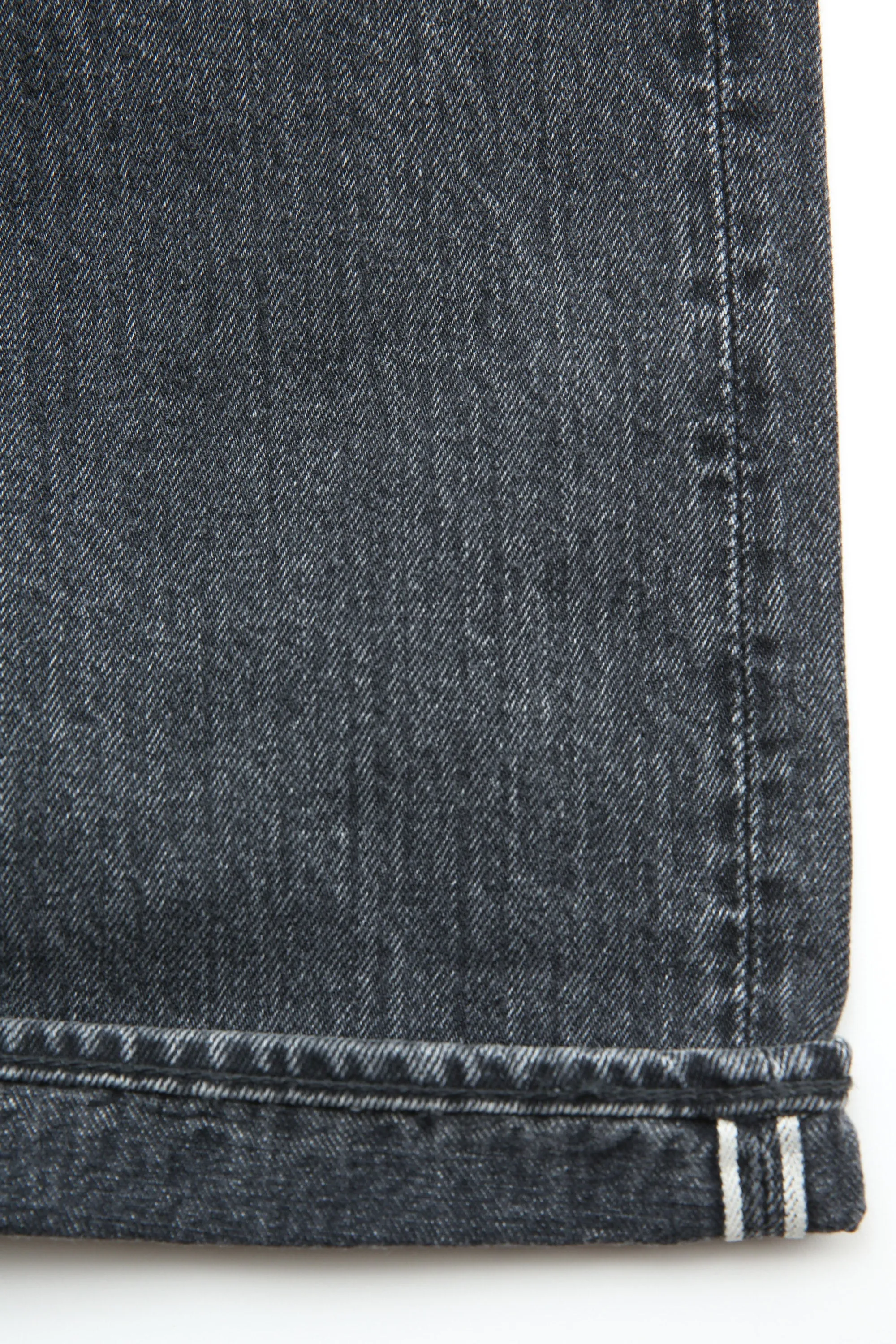 orSlow 105 STANDARD SELVEDGE - BLACK DENIM STONE