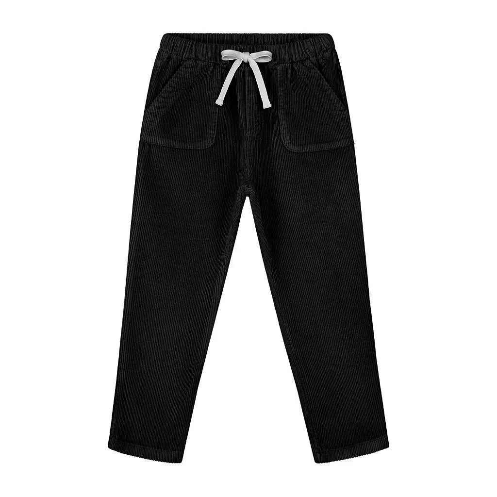 Pants Ewan Corduroy Black - sample