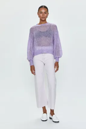 Penny Crop Wide Leg in Lavender Haze