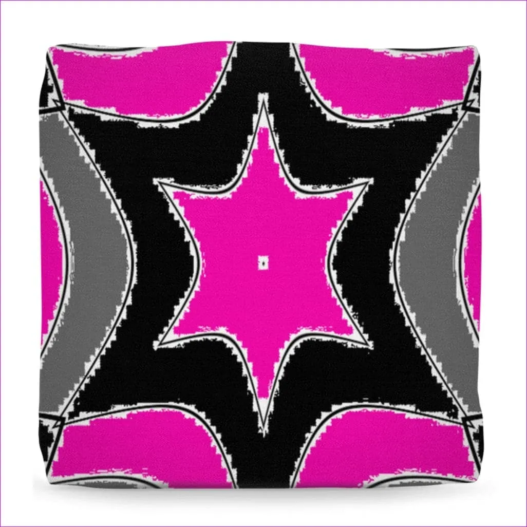 Pink Star Home Ottomans