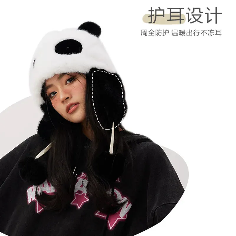 Plush Panda Hat