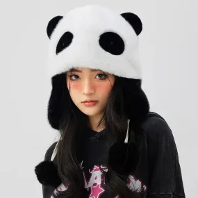 Plush Panda Hat