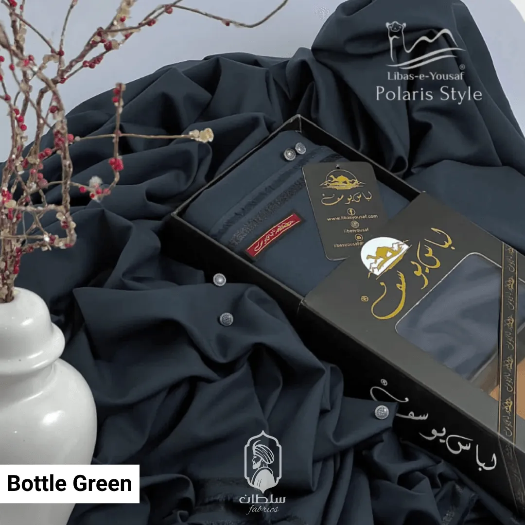 POLARIS Premium Quality Winter Wash & Wear Suit (Bottle Green)