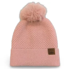 Pom Pom Beanie - Dusty Pink