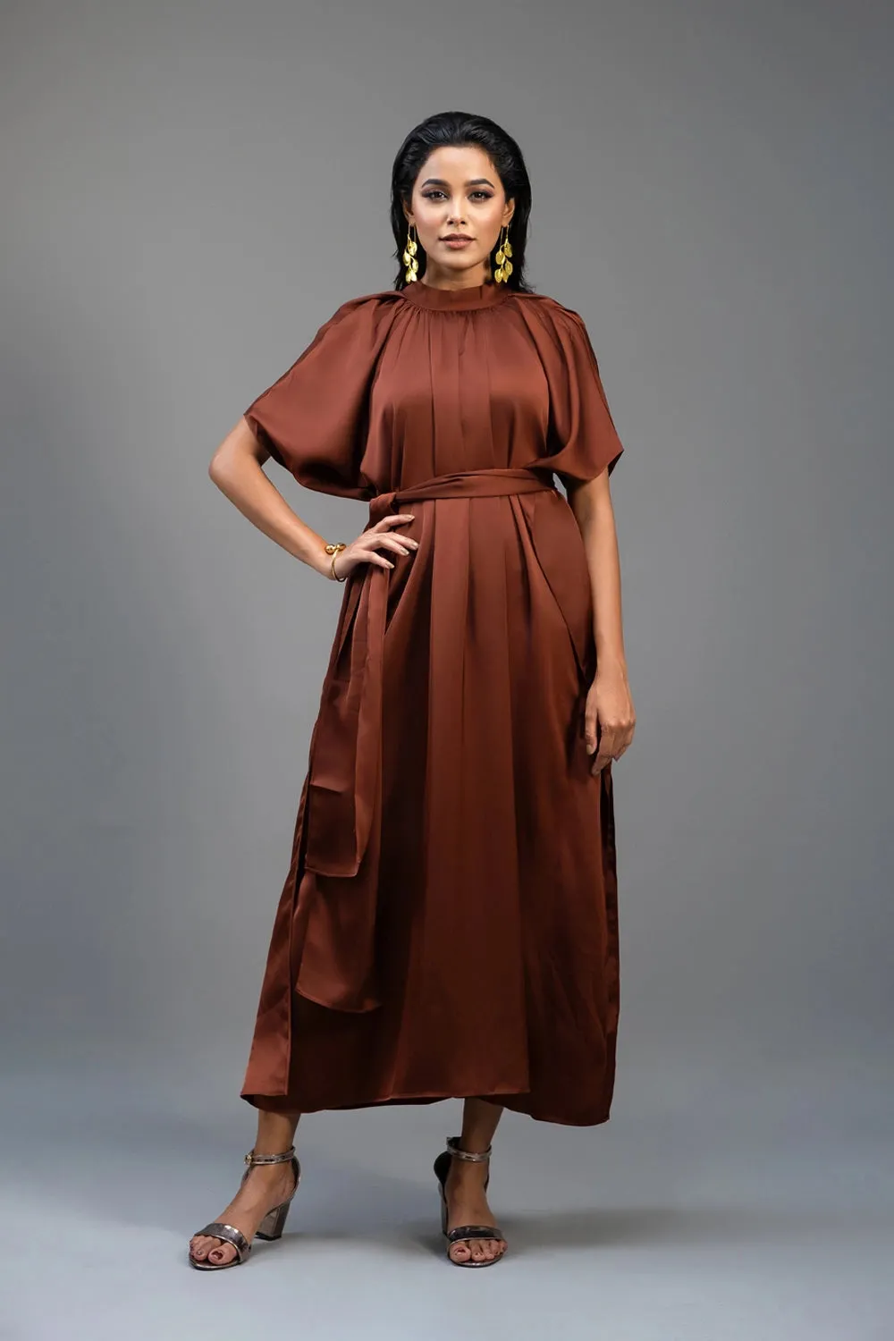 Premium Silk Long Dress