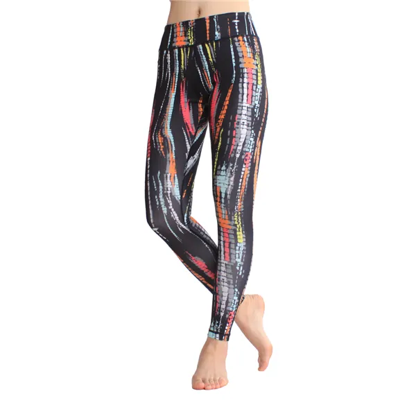 Printed High Waist Running Yoga Pants