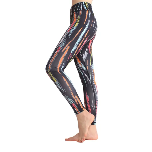 Printed High Waist Running Yoga Pants